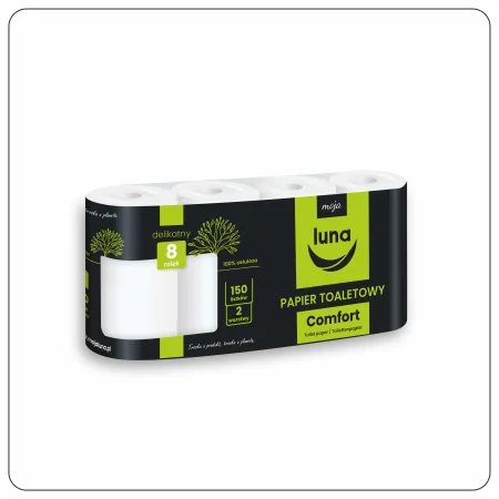Papier toaletowy Comfort a'8 150 listków celuloza 2 warstwy