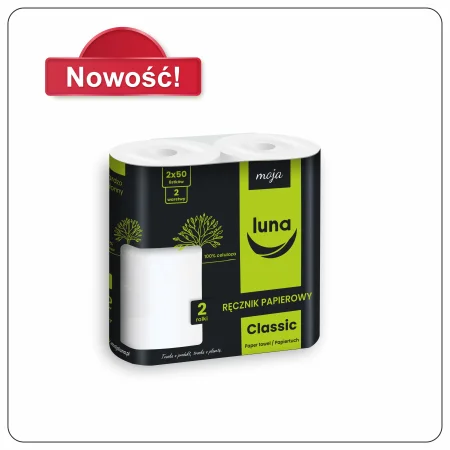 Ręcznik papierowy Classic a'2 50 listków celuloza 2 warstwy
