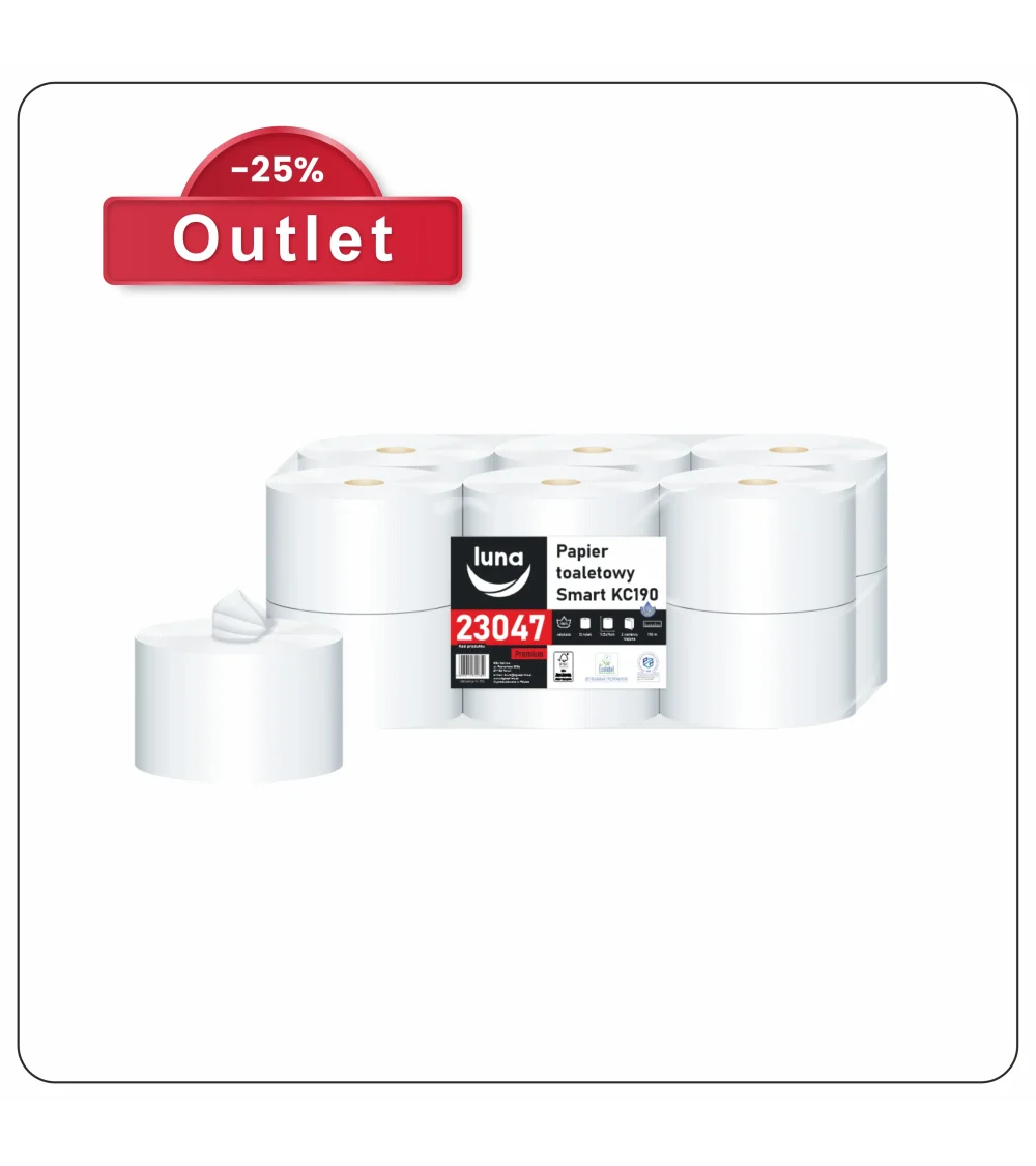 Papier toaletowy a'12 Smart KC190o celuloza 2w