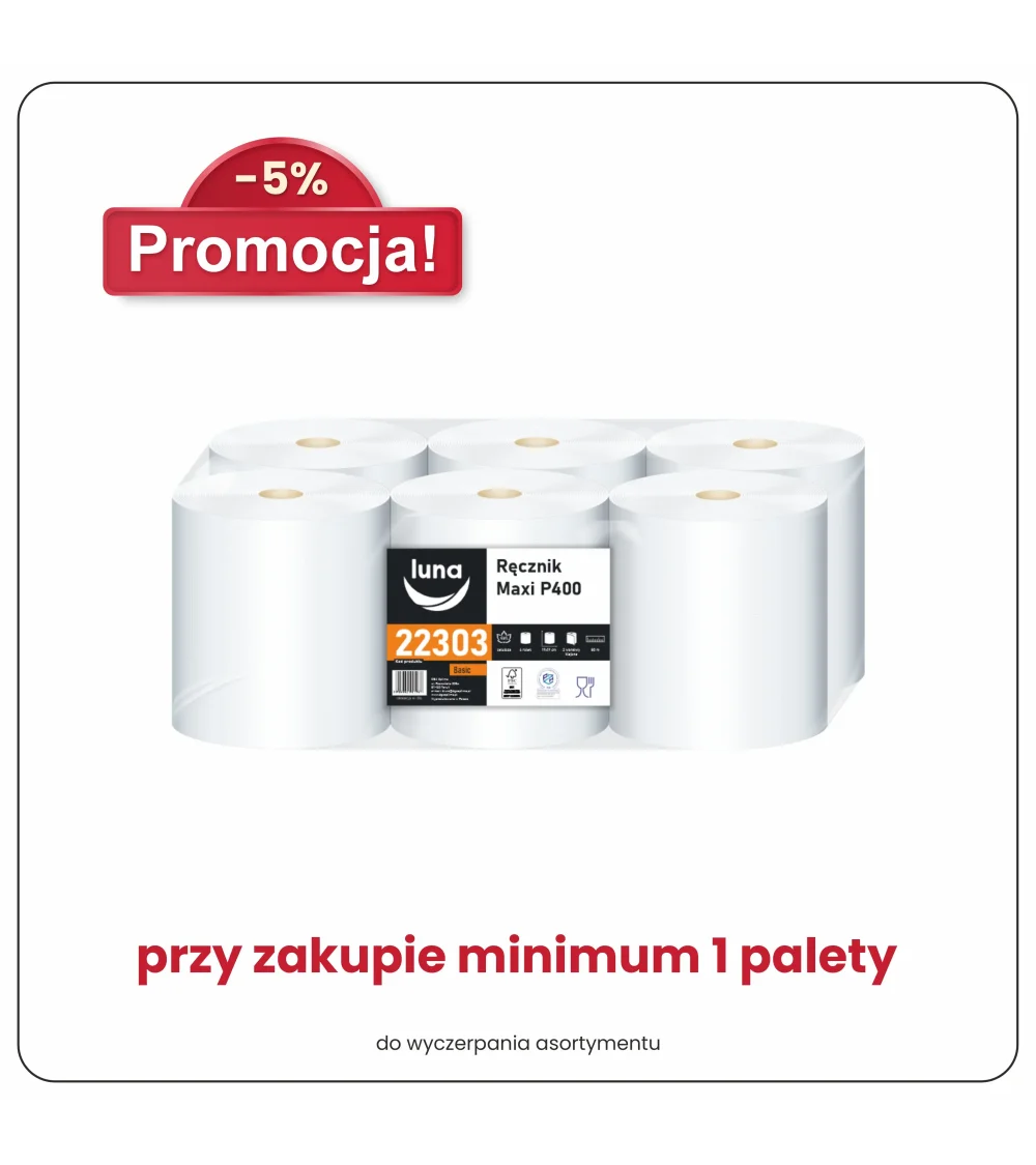 Ręcznik Maxi a'6 P400 celuloza 2w