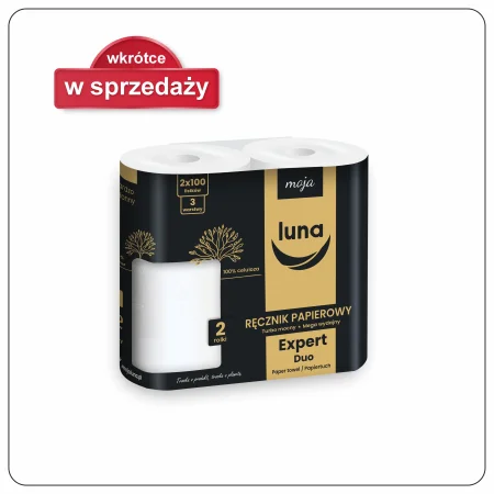 Ręcznik papierowy Expert Duo a'2x9 100 listków celuloza 3 warstwy