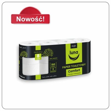 Papier toaletowy Comfort a'8 150 listków celuloza 2 warstwy