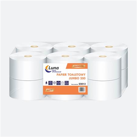 Papier toaletowy a'12 Jumbo 200 celuloza 2w-100838