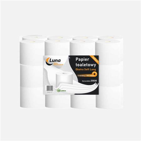 Papier toaletowy a'24 HoReCa PLUS 250 celuloza 3w-100735