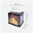 Dozownik serwetek czarny mini (ng11b)-100897