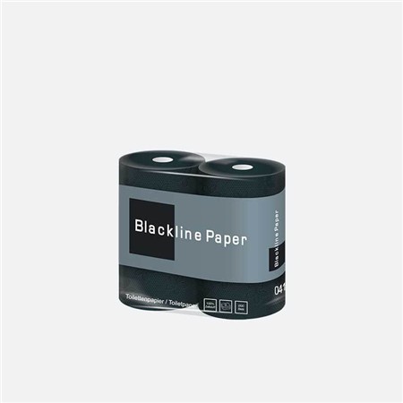 Papier toaletowy A'4x10 Blackline celuloza czarna 3w-100964