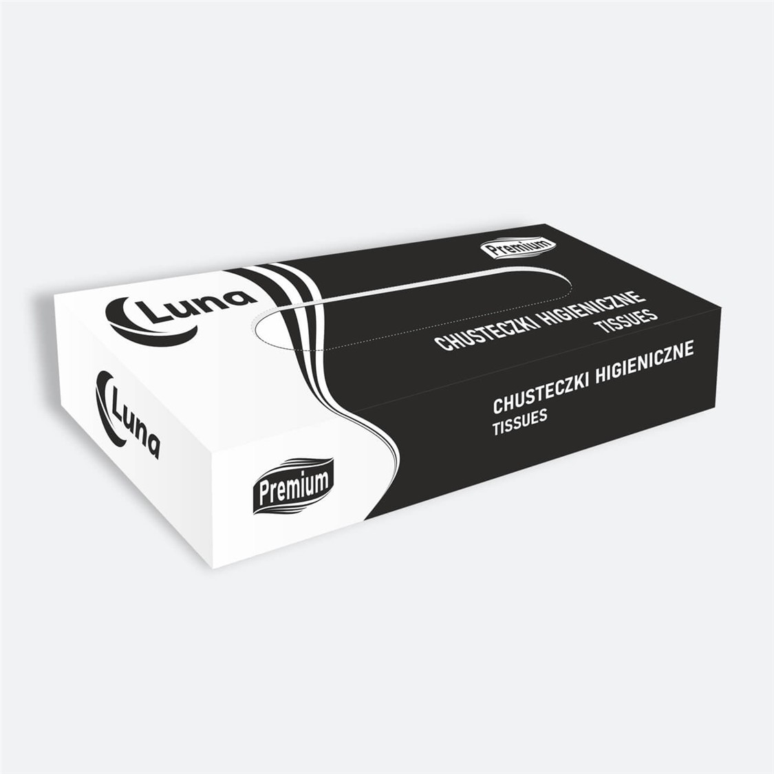 Chusteczka higieniczna A'100x40, box, 2warstwy-100965