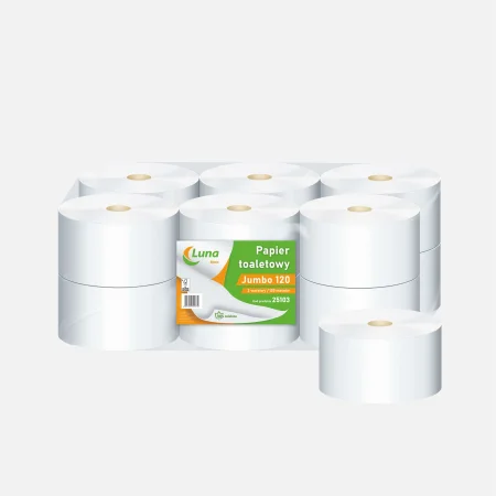 Papier toaletowy a'12 Jumbo 120 celuloza 2w