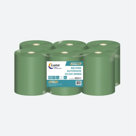 Ręcznik Automatik a'6 KC250 green makulatura zielona 1w
