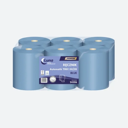 Ręcznik Automatik a'6 TMK150 blue celuloza niebieska 2 warstwy
