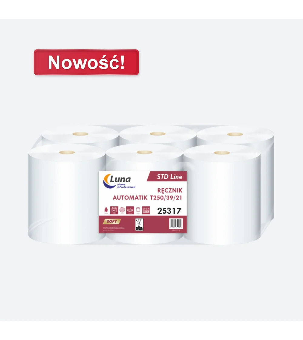 Ręcznik Automatik a'6 T250/39/21 STD-line celuloza 2w Ręcznik Automatik a'6 T250/39/21 STD-line celuloza 2w