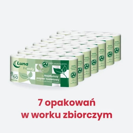 Papier toaletowy Luna Friendly celoloza 2w