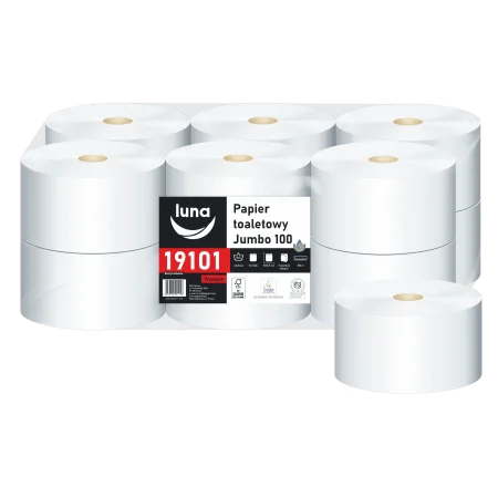 Papier toaletowy a'12 Jumbo 100 celuloza 2w