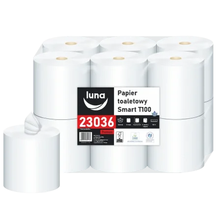 Papier toaletowy a'12 Smart T100 celuloza 2w