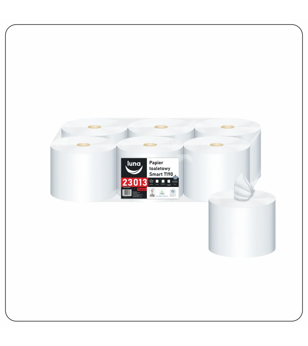 Papier toaletowy a'6 Smart T190 celuloza 2w