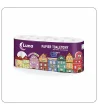 Papier toaletowy A'8x8 Luna City Soft celuloza 3 warstwy