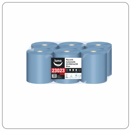 Ręcznik Automatik a'6 blue KC250/44/20 celuloza niebieska 2w