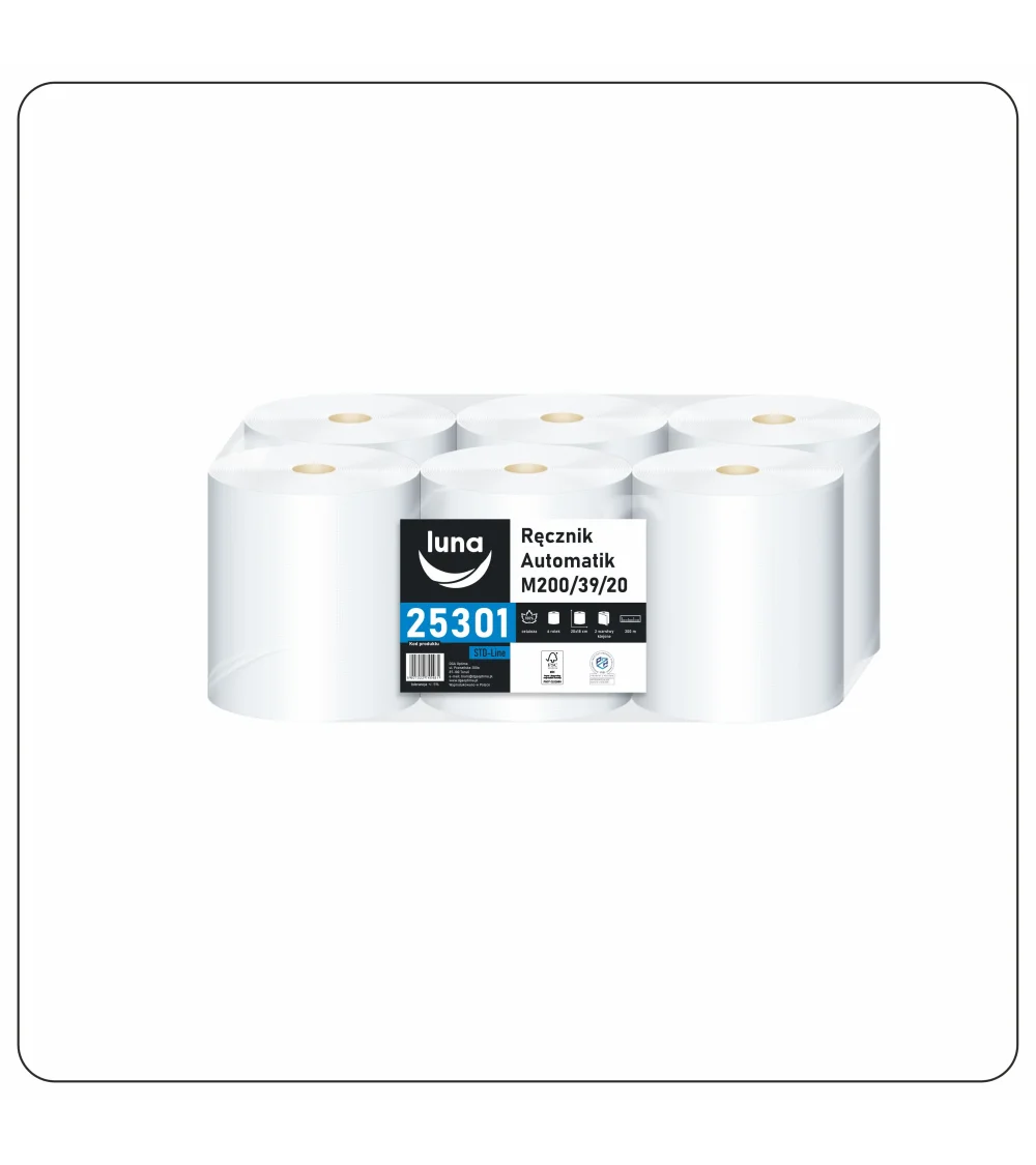 Ręcznik Automatik a'6 M200/39/20 celuloza 2w