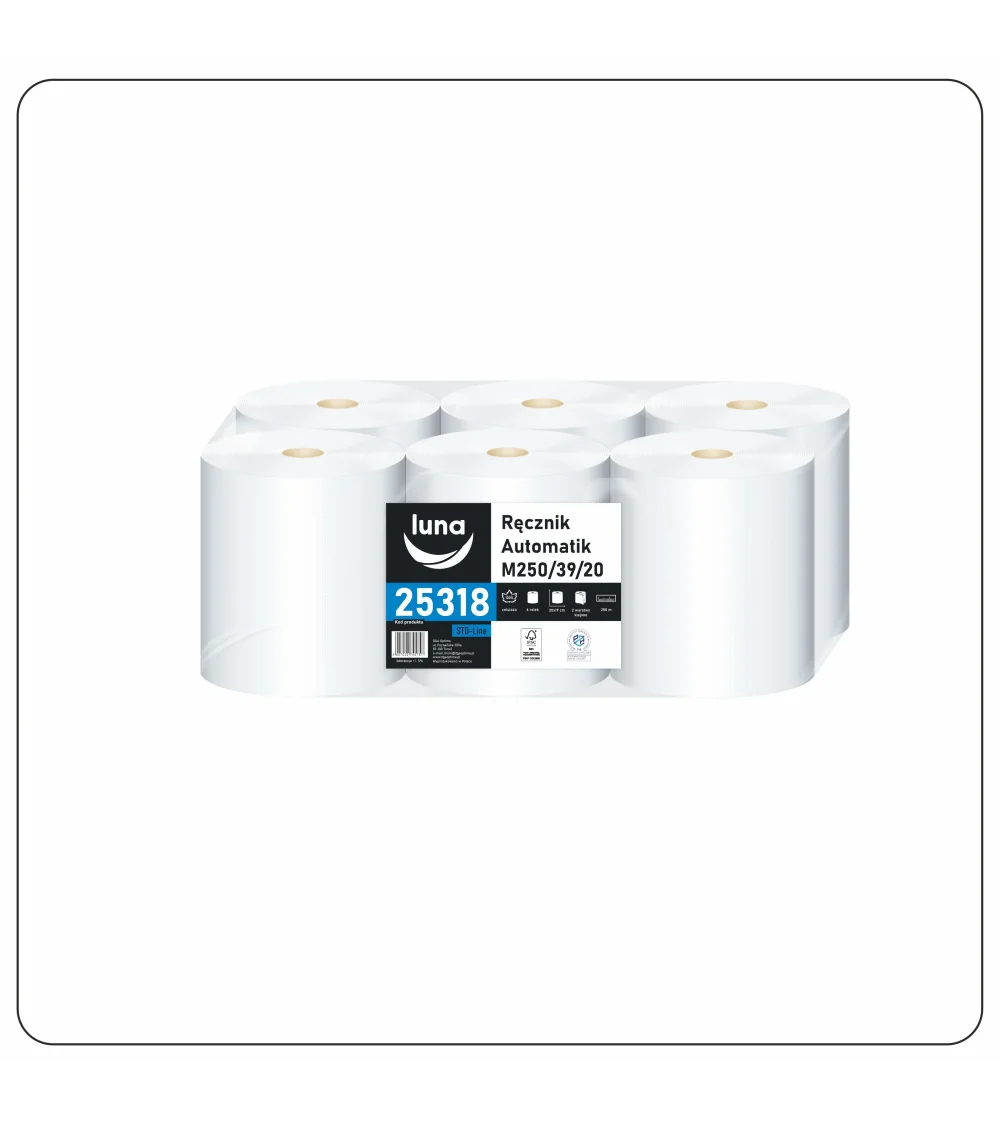 Ręcznik Automatik a'6 M250/39/20 STD-line celuloza 2w