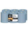 Ręcznik Automatik a'6 blue M250/39/21 makulatura niebieska 1 warstwa