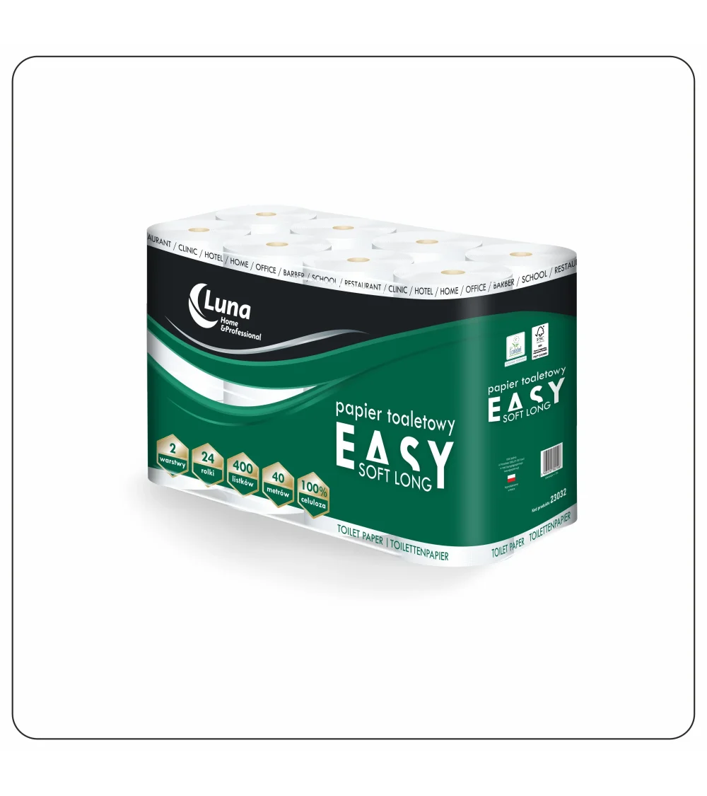 Papier toaletowy a'24 HoReCa Easy Soft Long 40 celuloza 2w