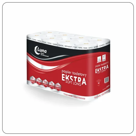 Papier toaletowy a'24 HoReCa PLUS 250 celuloza 3w