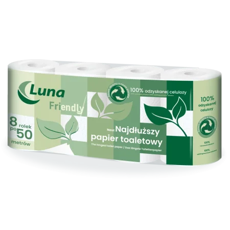 Papier toaletowy Luna Friendly celoloza 2w