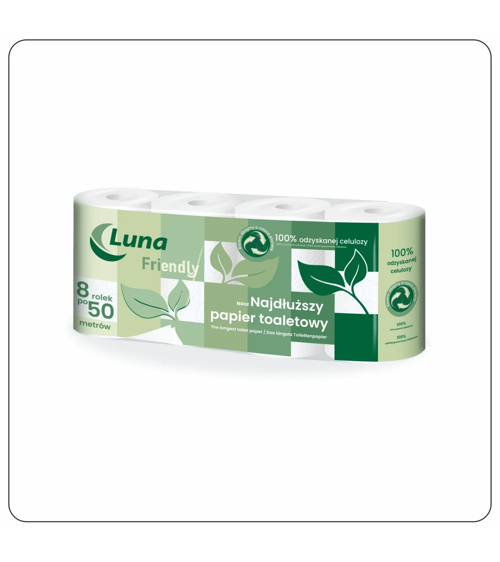 Papier toaletowy Luna Friendly celoloza 2w