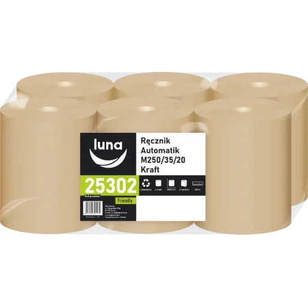 Ręcznik Automatik a'6 Friendly Kraft M250/39/20 makulatura 2w