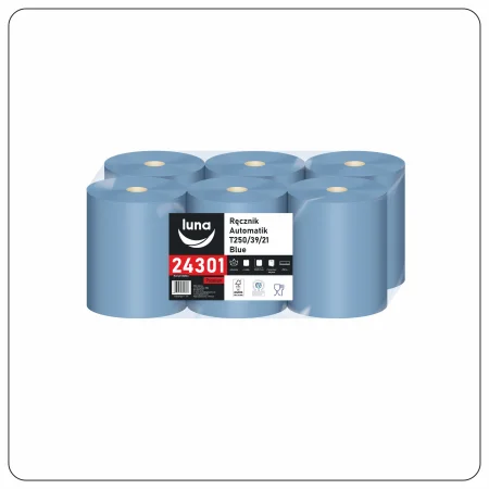 Ręcznik Automatik a'6 blue T250/39/21 celuloza niebieska 2w