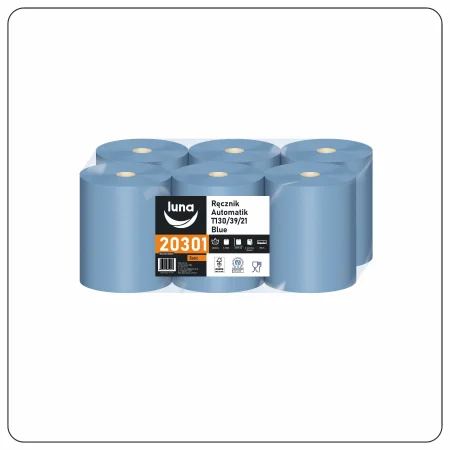 Ręcznik Automatik a'6 blue T130/39/21 celuloza niebieska 2w