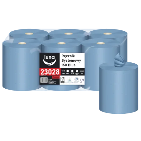 Ręcznik systemowy a'6 blue 150 celuloza niebieska 2w
