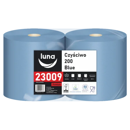 Czyściwo a'2 Luna Blue 200 celuloza niebieska 2w