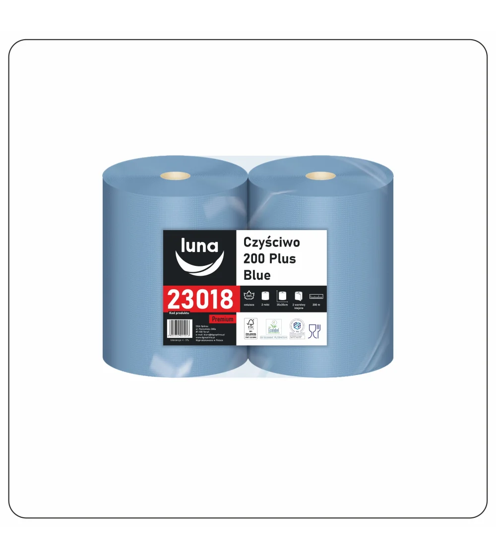 Czyściwo a'2 Luna Blue 200 Plus celuloza niebieska 2w