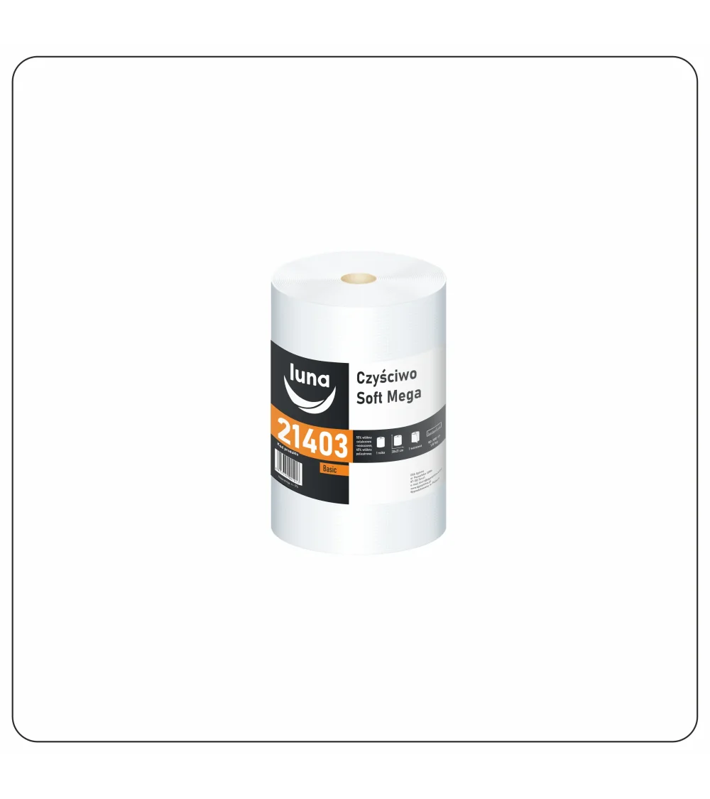 Czyściwo a'1 Luna Soft Mega 1,8kg włóknina 1w