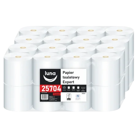 Papier toaletowy A'8x4 Luna Expert celuloza 2 warstwy