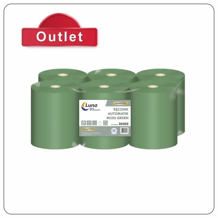 Ręcznik Automatik a'6 M250/39/20 o green makulatura 1w