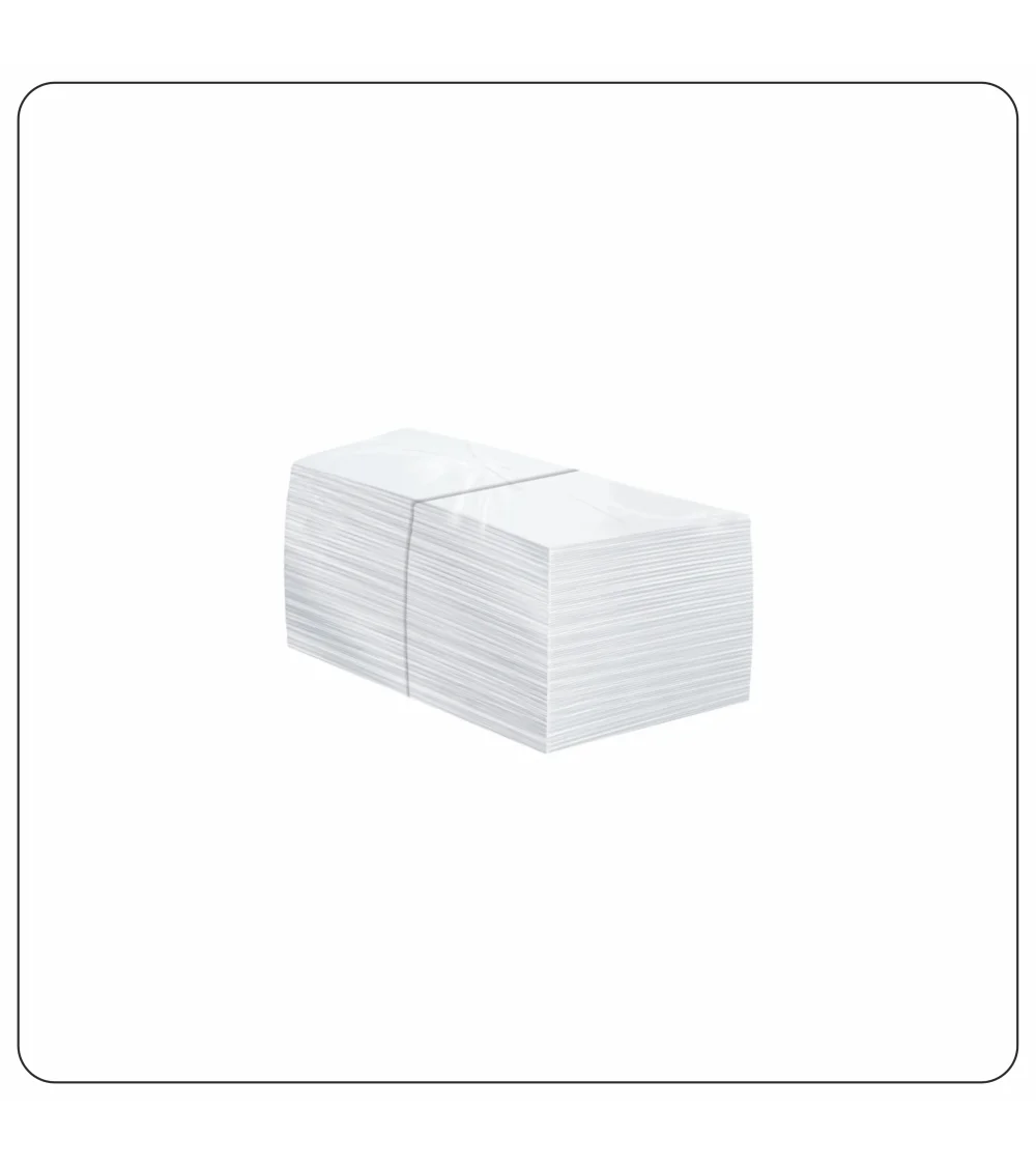 Serwetka gastronomiczna a'4000 1/4 33x33 celuloza 1w