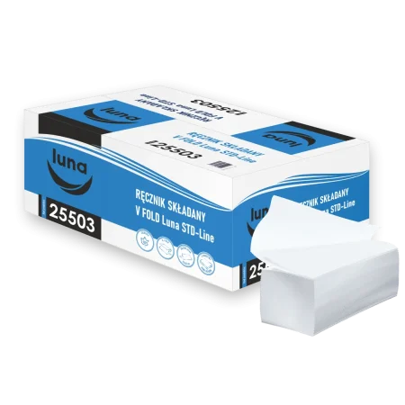 Ręcznik V FOLD a'3000 Luna STD-line 25x21 celuloza 2 warstwy