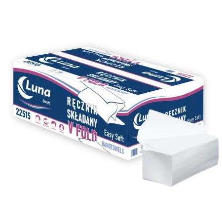 Ręcznik V FOLD a'3000 Luna Easy Soft 23x21 celuloza 2w