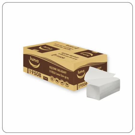 Ręcznik ZZ a'4000 eco-gray 25x23 makulatura szara 1w