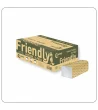 Ręcznik V FOLD a'4000 Luna Friendly 23x21 makulatura bielona 2w