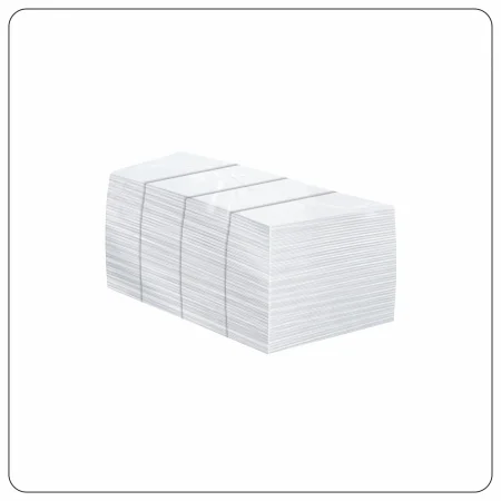 Serwetka gastronomiczna a'4000 1/8 33x33 celuloza 1w