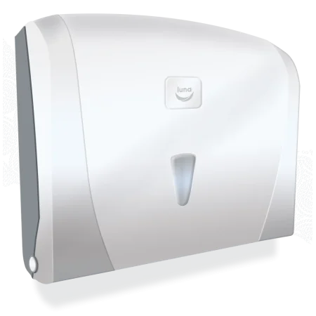 Dozownik ręcznika składanego w systemie "V"mini, biały