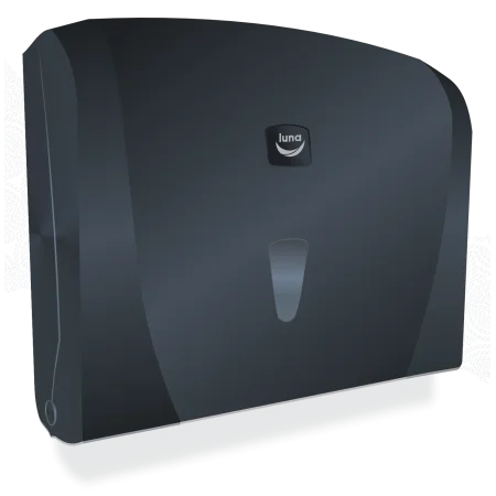 Dozownik ręcznika składanego w systemie "V" mini, czarny