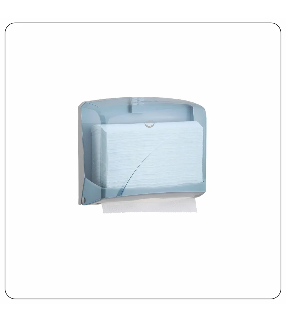 Dozownik ręcznika składanego w systemie "NN", transparentn