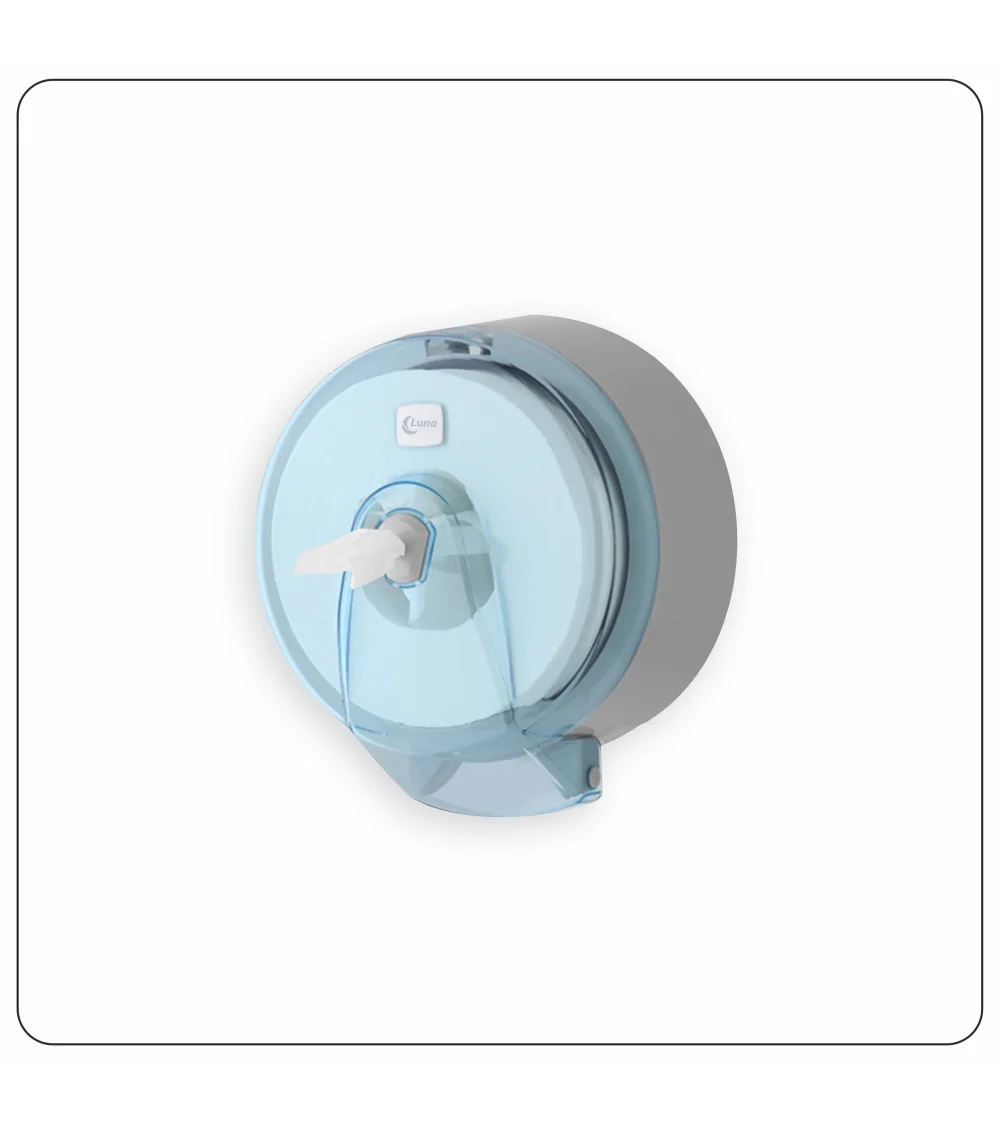 Dozownik papieru toaletowego w systemie Center Pull, transparentny (k9