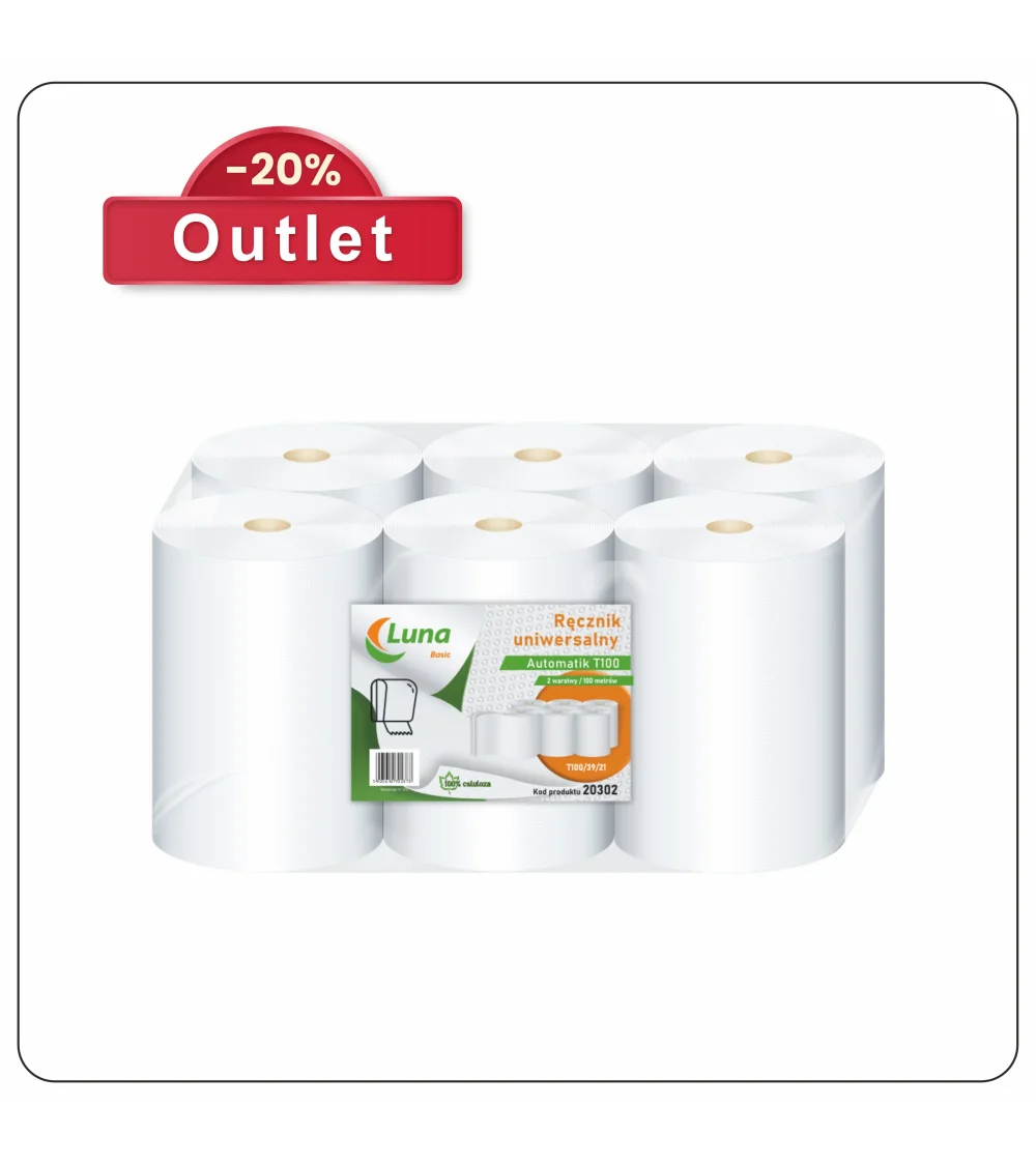 Ręcznik Automatik a'6 T100 celuloza 2w