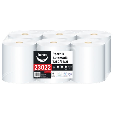 Ręcznik Automatik a'6 T250  celuloza 2 warstwy II gatunek-106133