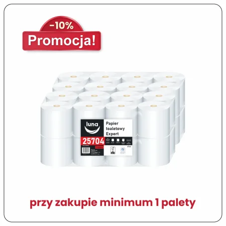 Papier toaletowy A'8x4 Luna Expert celuloza 2 warstwy